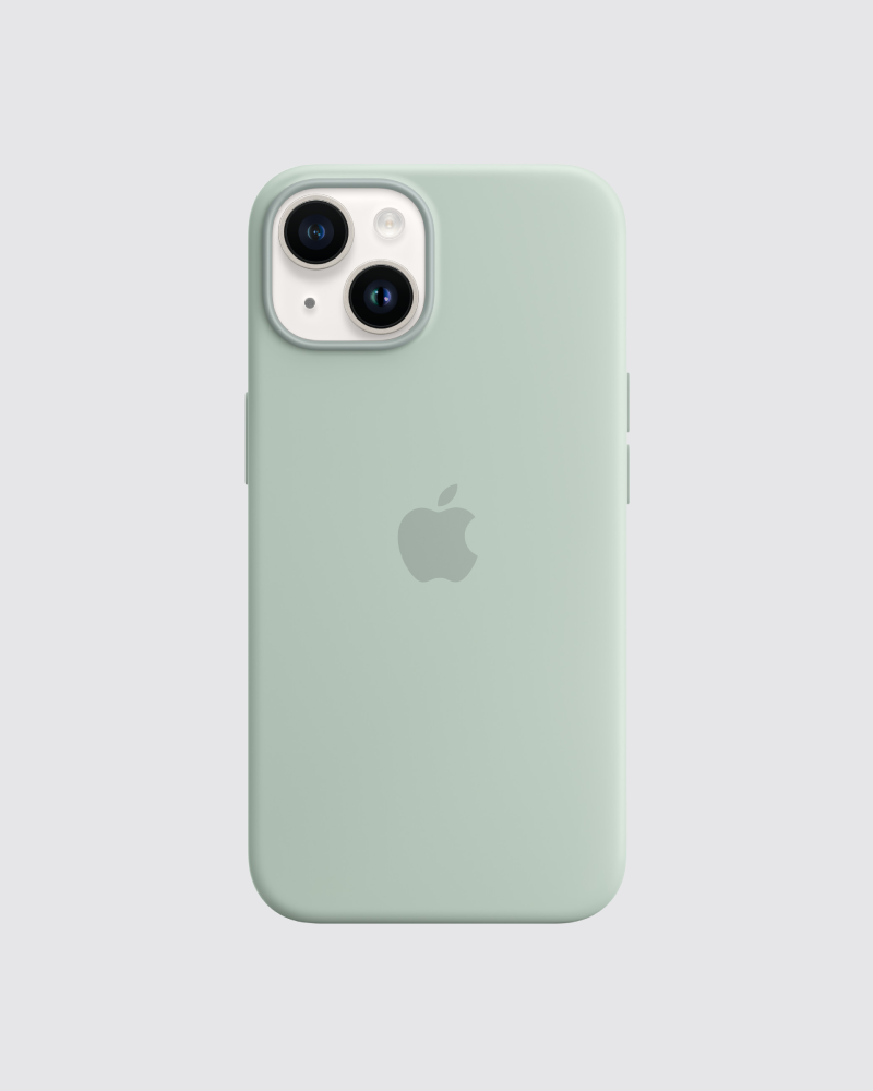 Capa em silicone para iPhone 14