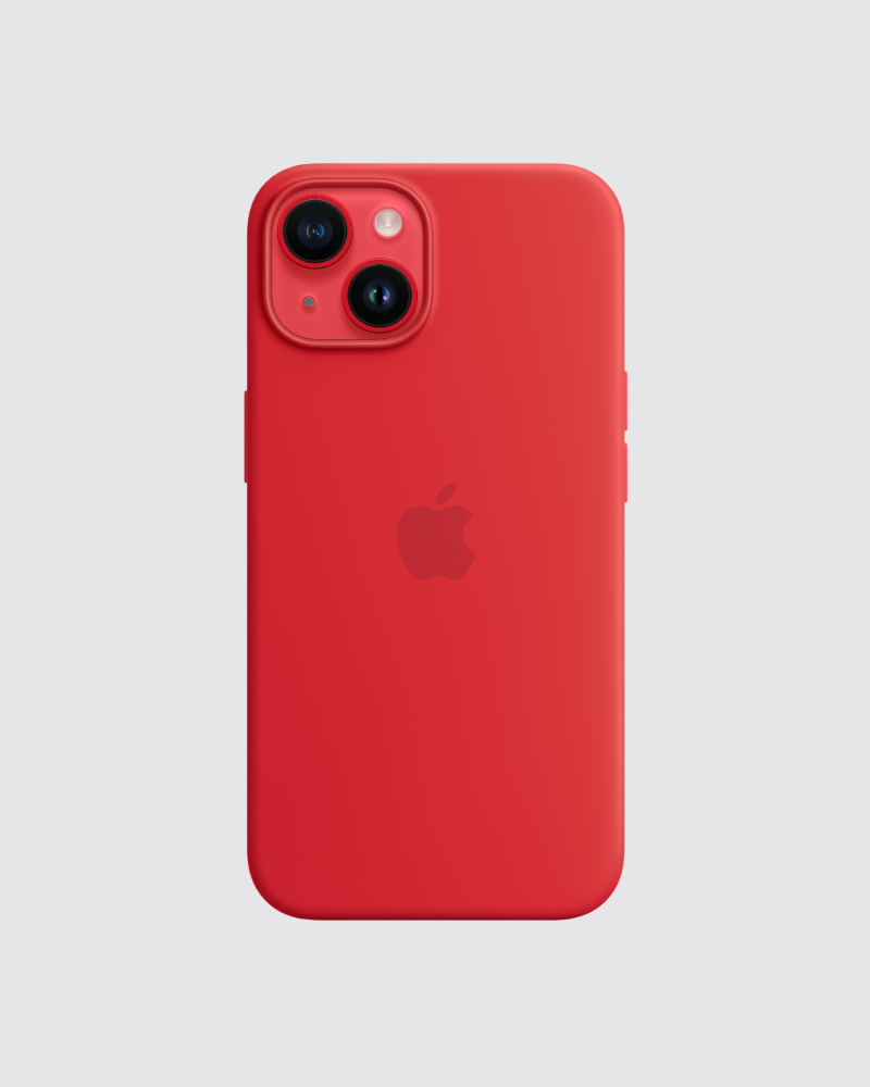 Capa em silicone para iPhone 14