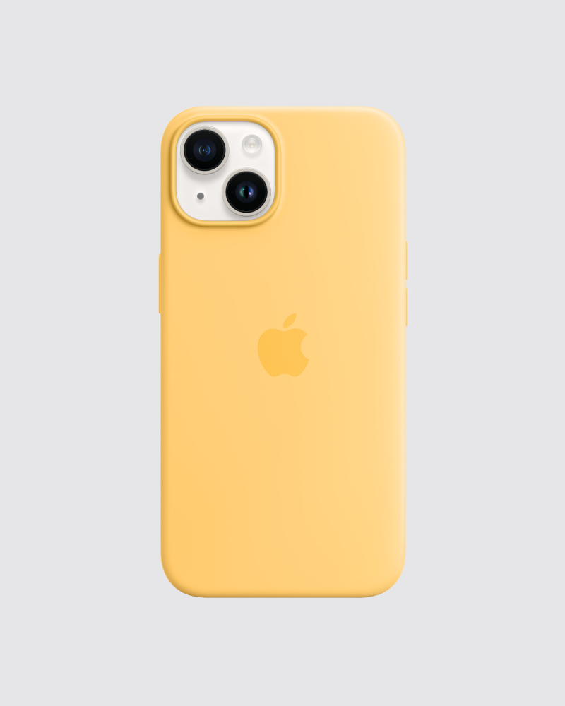 Capa em silicone para iPhone 14