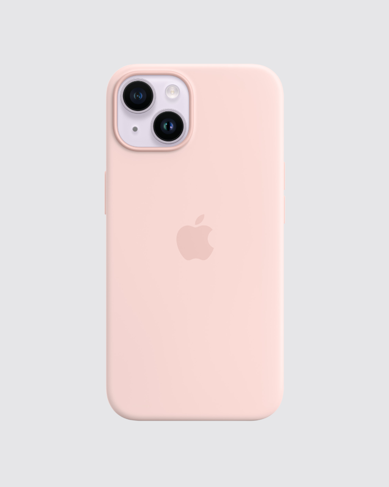 Capa em silicone para iPhone 14 Plus