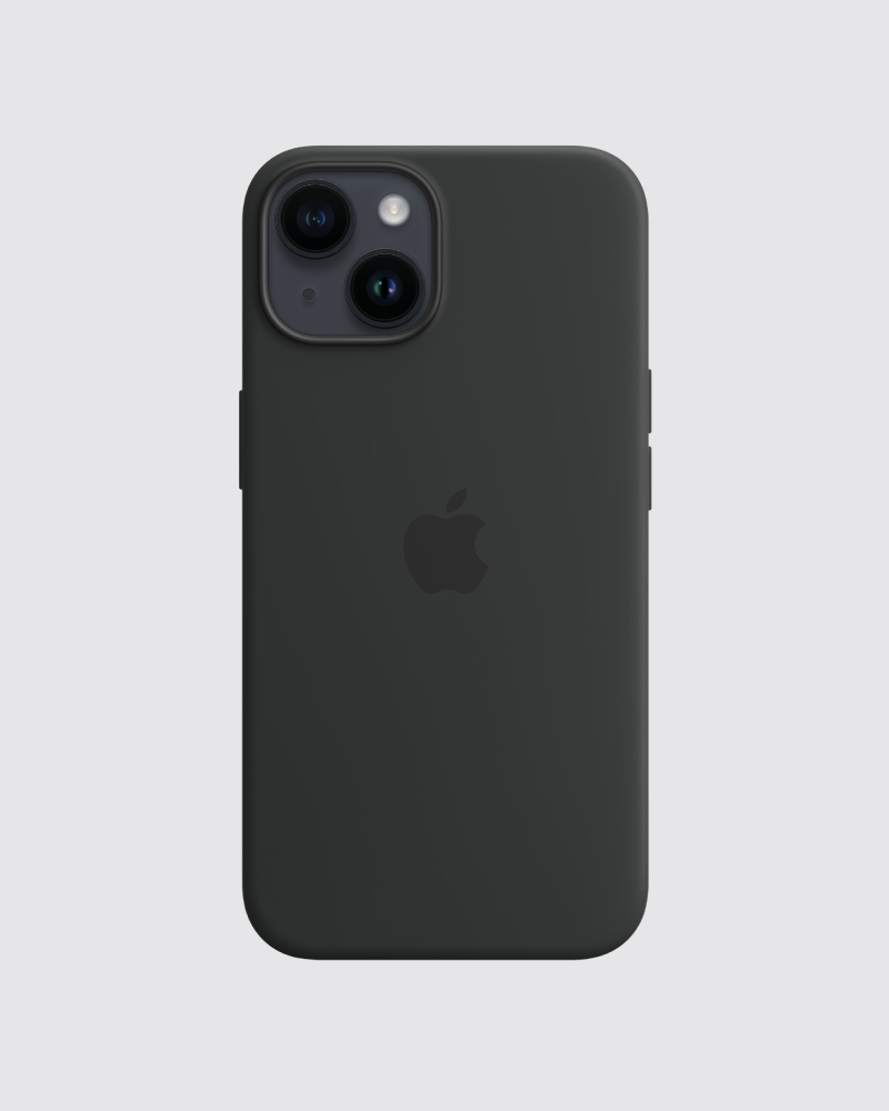 Capa em silicone para iPhone 14 Plus