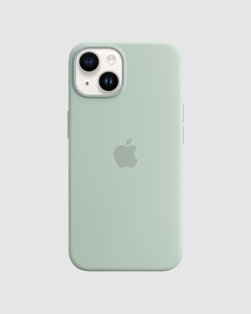 Capa em silicone para iPhone 14 Plus