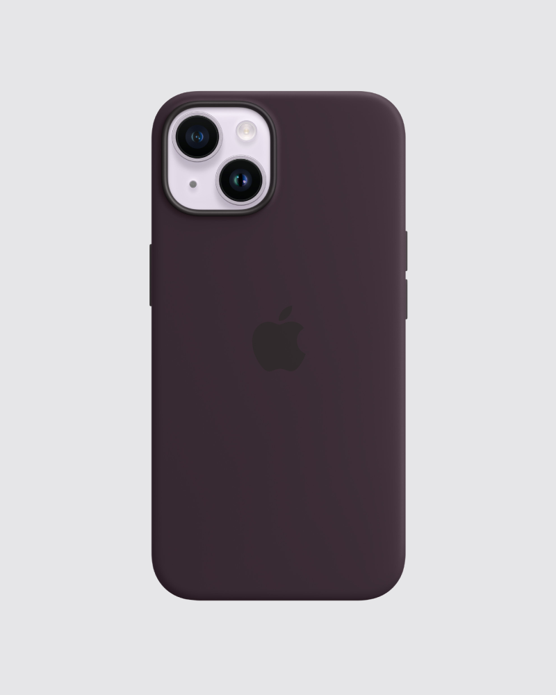Capa em silicone para iPhone 14 Plus