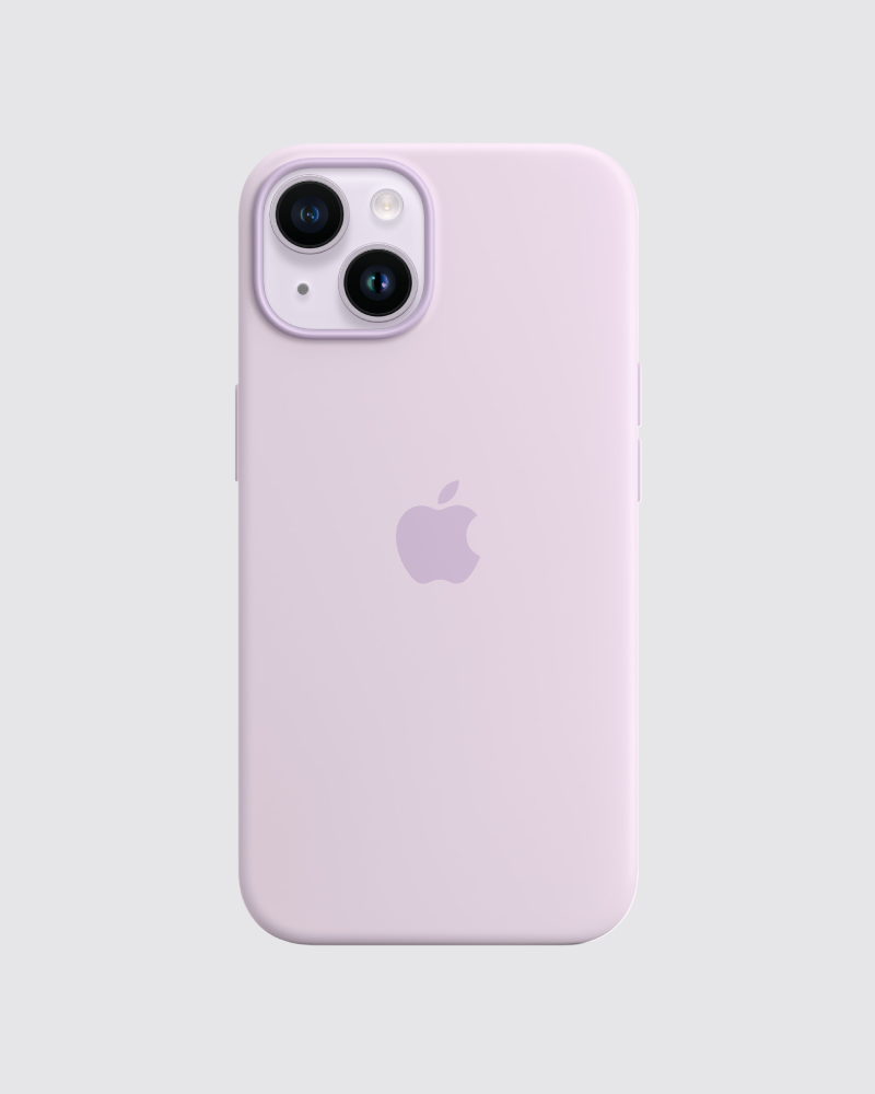 Capa em silicone para iPhone 14 Plus