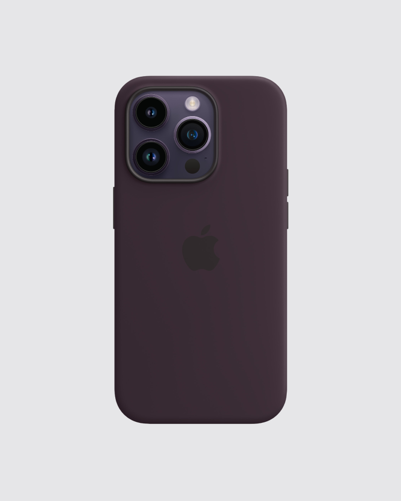 Capa em silicone para iPhone 14 Pro