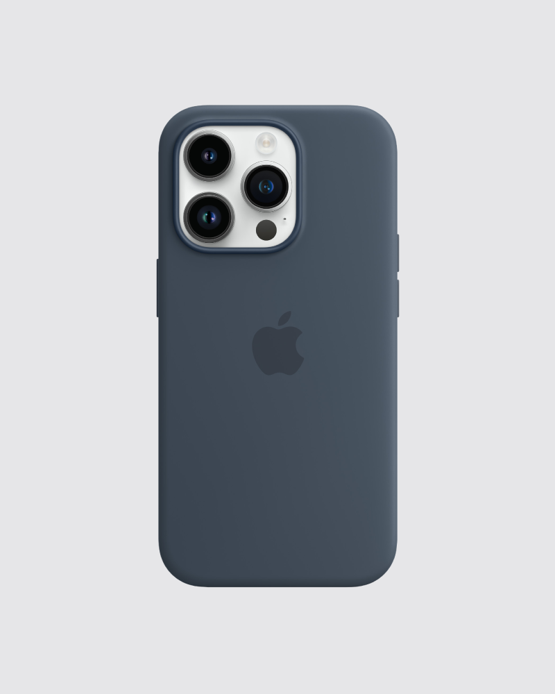 Capa em silicone para iPhone 14 Pro