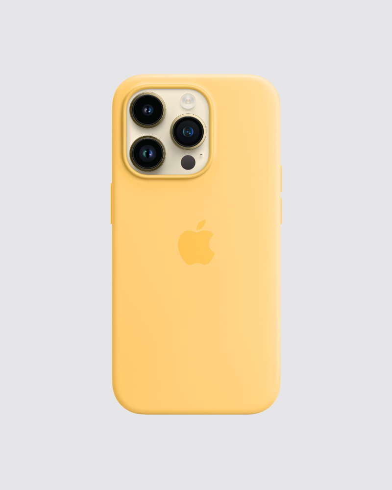 Capa em silicone para iPhone 14 Pro