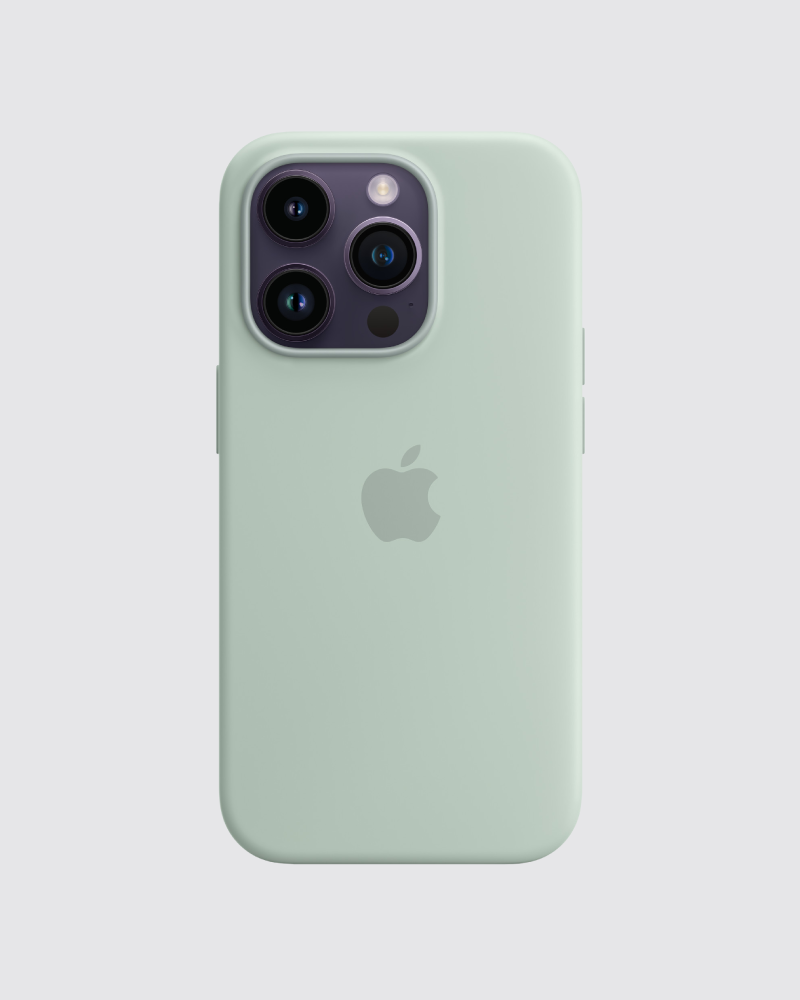 Capa em silicone para iPhone 14 Pro Max