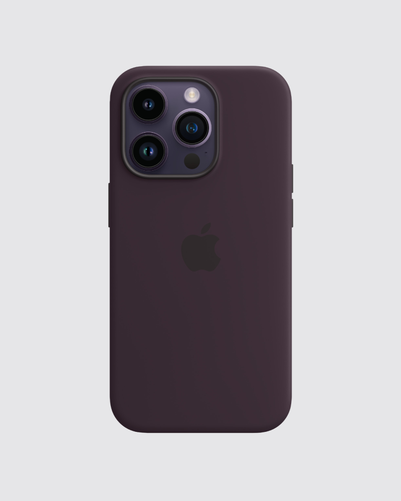 Capa em silicone para iPhone 14 Pro Max