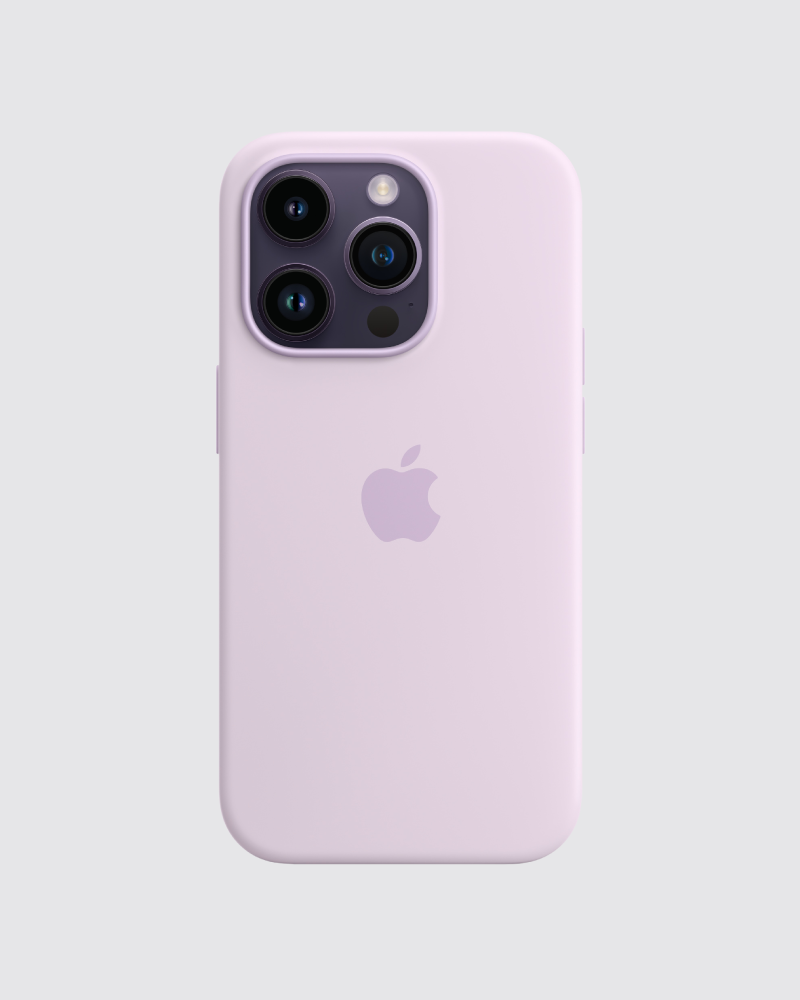 Capa em silicone para iPhone 14 Pro Max