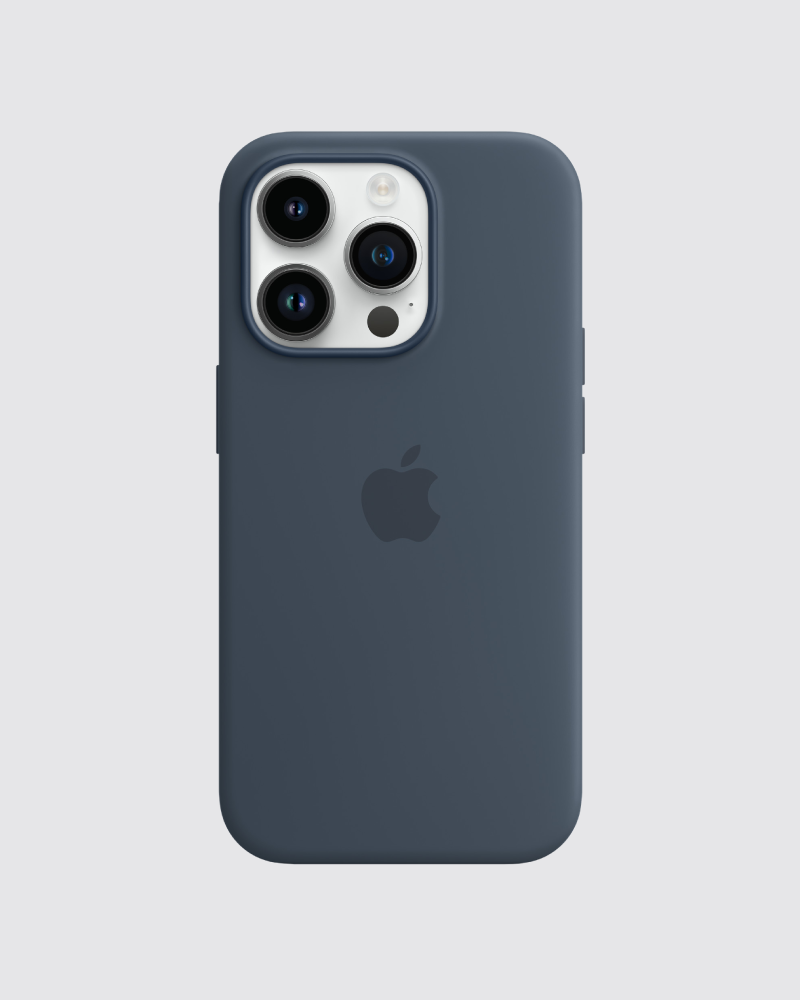 Capa em silicone para iPhone 14 Pro Max