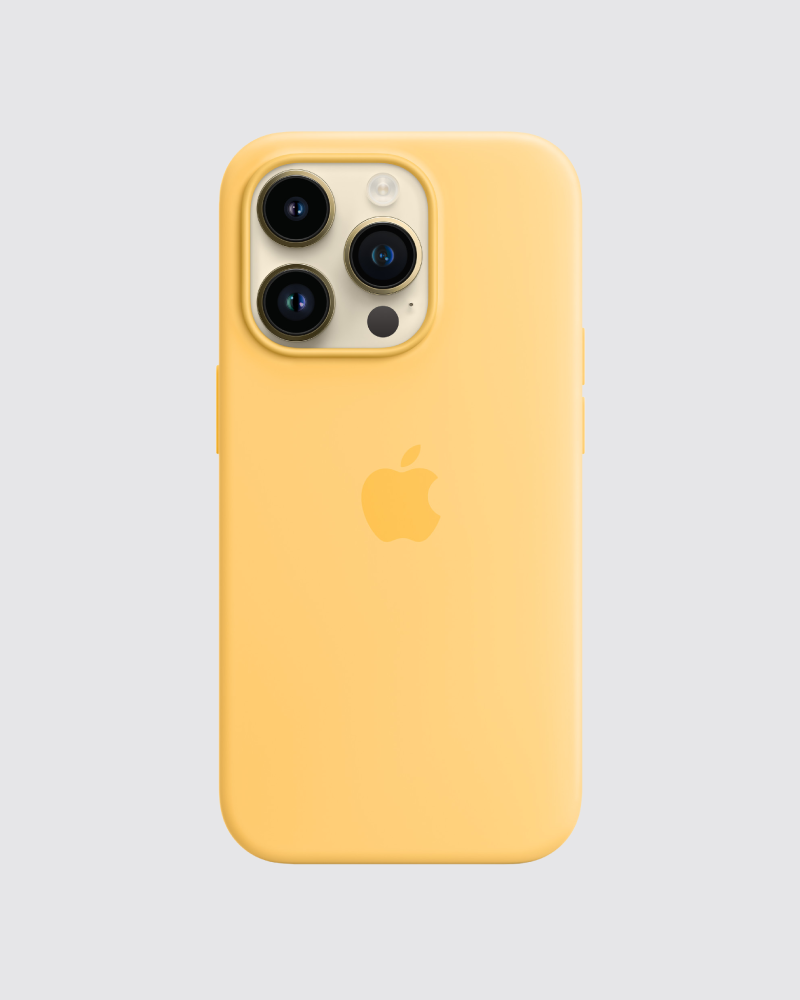 Capa em silicone para iPhone 14 Pro Max