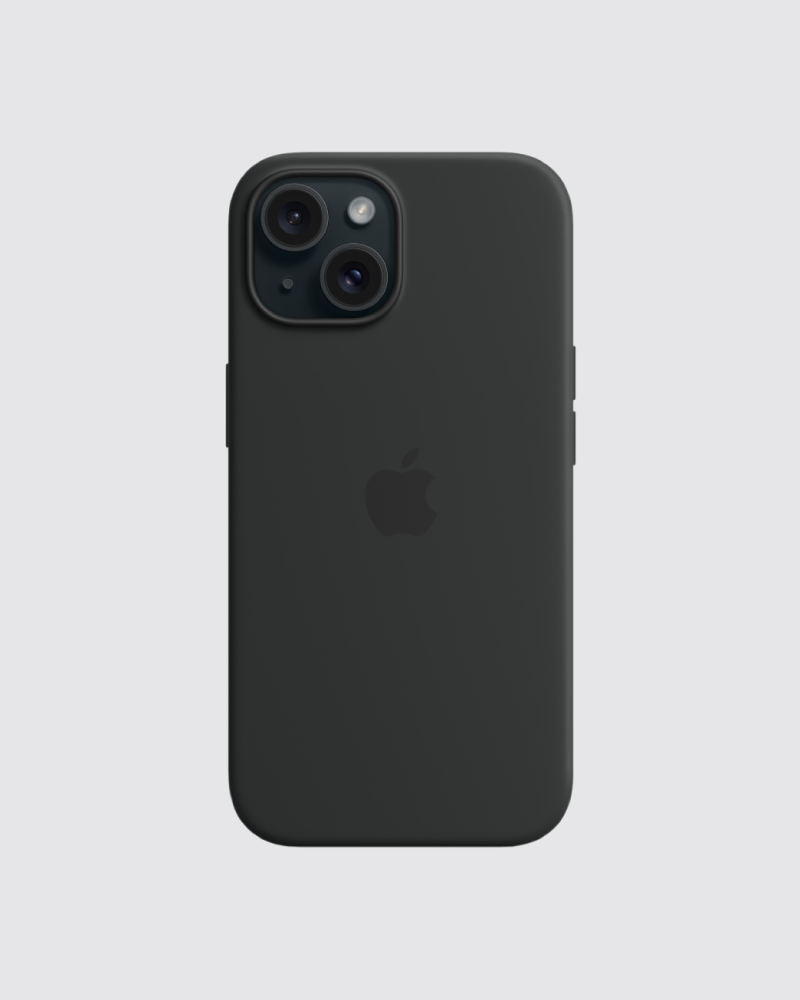 Capa em silicone para iPhone 15