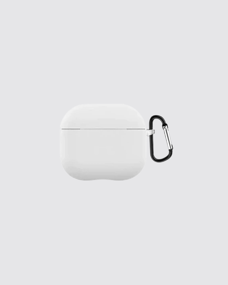 Caixa de silicone com mosquetão para AirPods